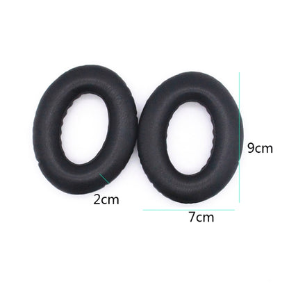 2 ชิ้นชุดหูฟังฟองน้ำปิดหูกันหนาวสำหรับ Bose QC25 / QC15 / QC2 / QC35 / AE2i, Lambskin