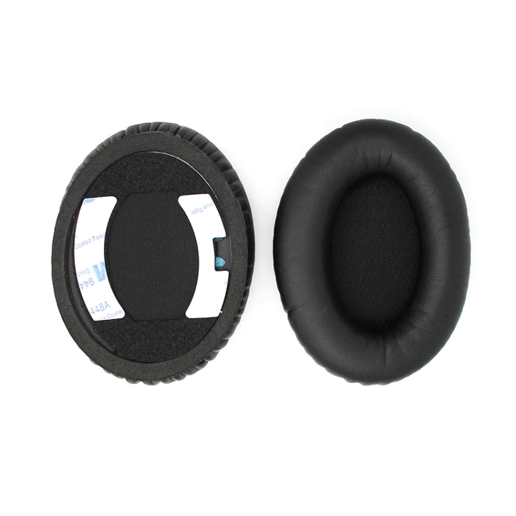 2 ชิ้นชุดหูฟังฟองน้ำปิดหูกันหนาวด้วยแผ่นผ้าฝ้ายสำหรับ Bose QC2 / QC15 / AE2, Protein Skin