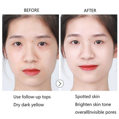 MENGXILAN คอนซีลเลอร์แต่งหน้าติดทนนานป้องกันเหงื่อ Brightening ครีมแยกสามสี, Isolation 40g, Isolation+Sunscreen