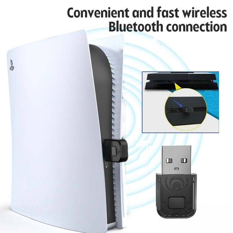 ตัวรับสัญญาณอะแดปเตอร์ส่งสัญญาณเสียง Bluetooth สำหรับ PS5 / PS4 / สวิตช์, For PS5 / PS4 / Switch