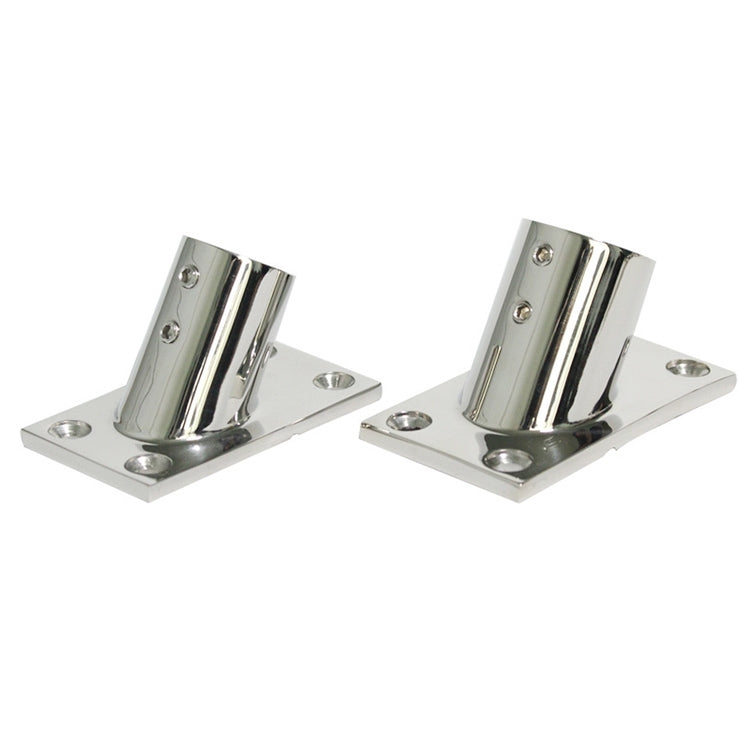Thicken 316 สแตนเลสสตีล 60 องศาฐานท่อสี่เหลี่ยม Marine เรือ Hardwares, ข้อมูลจำเพาะ:, 22mm, 25mm