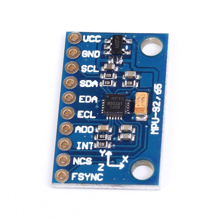 ทัศนคติ 9 แกน + ไจโร + ตัวเร่งความเร็ว + โมดูลบอร์ดเซ็นเซอร์แม่เหล็ก, HW-423
