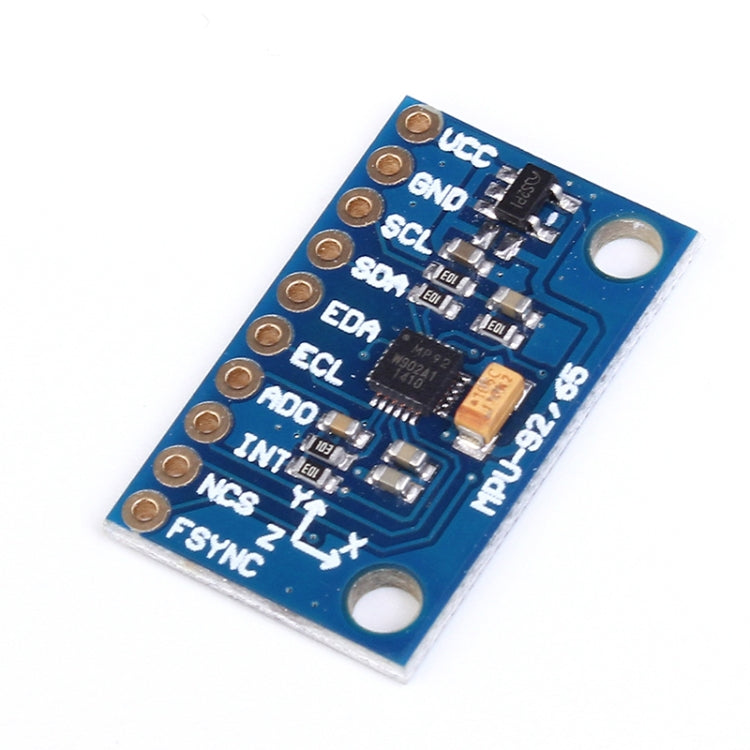 ทัศนคติ 9 แกน + ไจโร + ตัวเร่งความเร็ว + โมดูลบอร์ดเซ็นเซอร์แม่เหล็ก, HW-423
