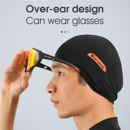West Biking YP0201294 ฤดูร้อนหมวกไหมน้ำแข็งขี่เครื่องดูดควันกันลมระบายอากาศและแห้งเร็วหมวกกันน็อคซับหมวก, Ice Silk Hat Riding Cap(Black), Ice Silk Hat Riding Cap(Gray)