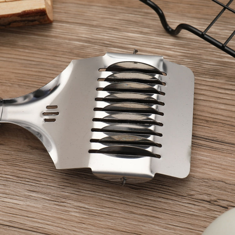 4 ชิ้นสแตนเลสคู่มือเครื่องตัดก๋วยเตี๋ยวครัวเครื่องมือ, Noodle Cutter