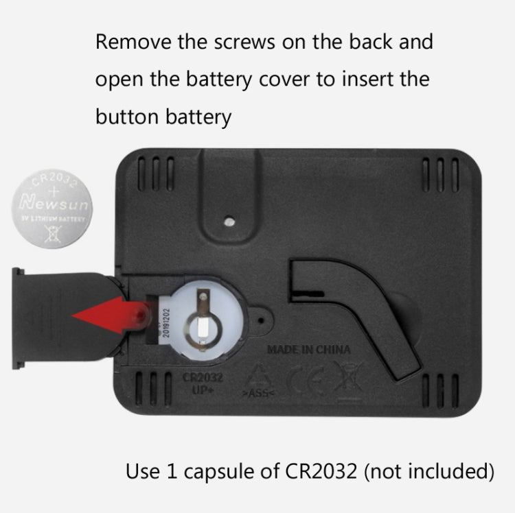 เครื่องวัดอุณหภูมิในร่มมัลติฟังก์ชั่นและเครื่องวัดความชื้นสัมพัทธ์นาฬิกาปลุกหน้าจอขนาดใหญ่ห้องครัวจับเวลาถอยหลังอิเล็กทรอนิกส์