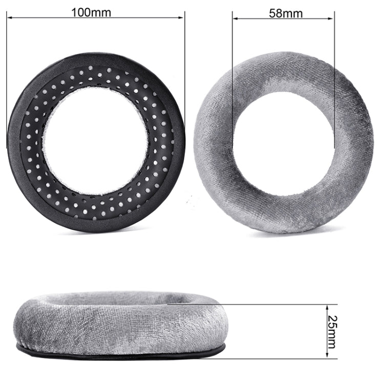 ที่ปิดหูกันหนาว PCS 2 ชิ้นสำหรับ Beyerdynamic DT990 / DT880 / DT770 Pro, (Black), (Gray), (Head Beam Cover)