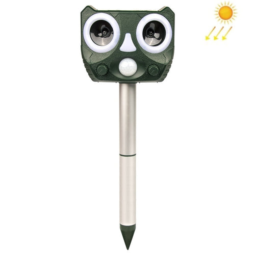 119A เครื่องไล่แมลงอัลตราโซนิคพลังงานแสงอาทิตย์กลางแจ้งสำหรับสัตว์, Ultrasonic Insect Repellent
