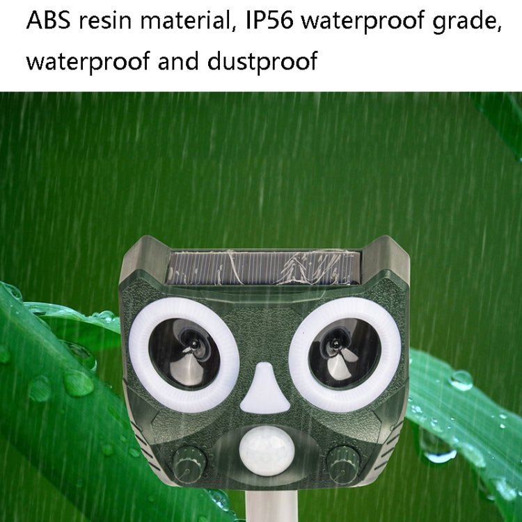 119A เครื่องไล่แมลงอัลตราโซนิคพลังงานแสงอาทิตย์กลางแจ้งสำหรับสัตว์, Ultrasonic Insect Repellent