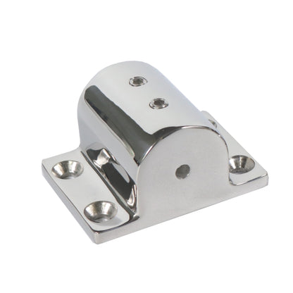 สแตนเลสสตีลสแควร์ Tube Seat เรือยอชท์ Tube ที่นั่งเรืออุปกรณ์เสริม, 22mm 7/8inch, 25mm 1inch