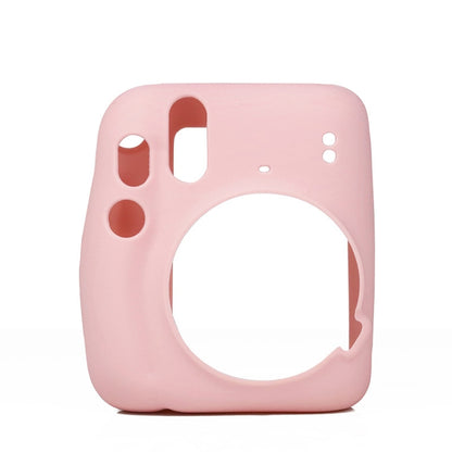 ฝาครอบป้องกันซิลิโคนสีเยลลี่สำหรับกล้อง Fujifilm Instax Mini 11, Jelly Color White, Jelly Color Pink, Jelly Color Blue