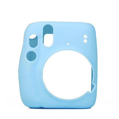 ฝาครอบป้องกันซิลิโคนสีเยลลี่สำหรับกล้อง Fujifilm Instax Mini 11, Jelly Color White, Jelly Color Pink, Jelly Color Blue