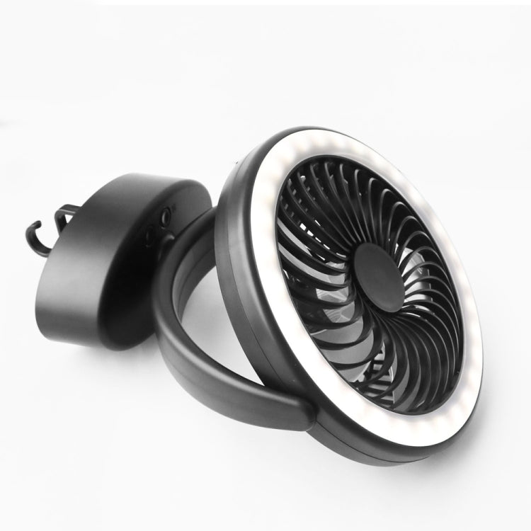 YQ-8004 USB ชาร์จกลางแจ้ง Wild Camp พัดลมมัลติฟังก์ชั่น Camping เต็นท์ LED พัดลม