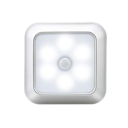 1143 แสงกลางคืนความรู้สึกร่างกายมนุษย์ ไฟตรวจจับบ้านอัจฉริยะ, Silver White Light, Silver Warm Light, White Shell White Light, White Shell Warm Light