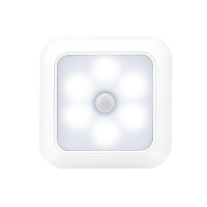 1143 แสงกลางคืนความรู้สึกร่างกายมนุษย์ ไฟตรวจจับบ้านอัจฉริยะ, Silver White Light, Silver Warm Light, White Shell White Light, White Shell Warm Light