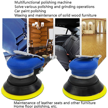 เครื่องกระดาษทรายนิวเมติก เครื่องขัดรถยนต์ เครื่องบด เครื่องแว็กซ์, 5inch Regular, 5inch Vacuum, 6inch Regular, 6inch Vacuum
