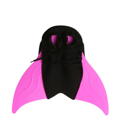 รองเท้านางเงือกครีบฟรอสต์ครีบดำน้ำแบบชิ้นเดียว, Diving Fins(F02 Pink Children), Diving Fins(F03 Blue Children), Diving Fins(F58 Blue Adult)