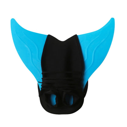 รองเท้านางเงือกครีบฟรอสต์ครีบดำน้ำแบบชิ้นเดียว, Diving Fins(F02 Pink Children), Diving Fins(F03 Blue Children), Diving Fins(F58 Blue Adult)