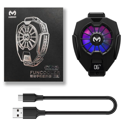 หม้อน้ำโทรศัพท์มือถือระบายความร้อน MEMO Semiconductor พร้อมไฟหลากสีสัน, DL05, DL06