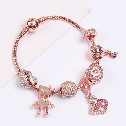 สร้อยข้อมือผู้หญิง Rose Gold Beaded, SL124 18cm, SL124 19cm, SL124 20cm, SL125 18cm, SL125 19cm, SL125 20cm, SL126 18cm, SL126 19cm, SL126 20cm, SL128 18cm, SL128 19cm, SL128 20cm, SL129 18cm, SL129 19cm, SL129 20cm, SL130 18cm, SL130 19cm, SL130 20cm ...