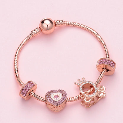 สร้อยข้อมือผู้หญิง Rose Gold Beaded, SL124 18cm, SL124 19cm, SL124 20cm, SL125 18cm, SL125 19cm, SL125 20cm, SL126 18cm, SL126 19cm, SL126 20cm, SL128 18cm, SL128 19cm, SL128 20cm, SL129 18cm, SL129 19cm, SL129 20cm, SL130 18cm, SL130 19cm, SL130 20cm ...