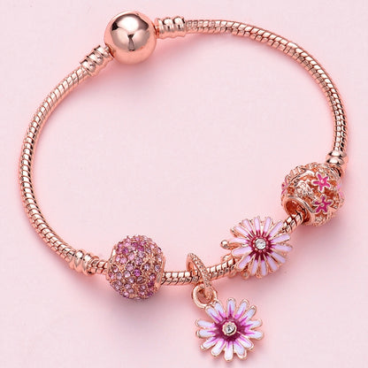 สร้อยข้อมือผู้หญิง Rose Gold Beaded, SL124 18cm, SL124 19cm, SL124 20cm, SL125 18cm, SL125 19cm, SL125 20cm, SL126 18cm, SL126 19cm, SL126 20cm, SL128 18cm, SL128 19cm, SL128 20cm, SL129 18cm, SL129 19cm, SL129 20cm, SL130 18cm, SL130 19cm, SL130 20cm ...