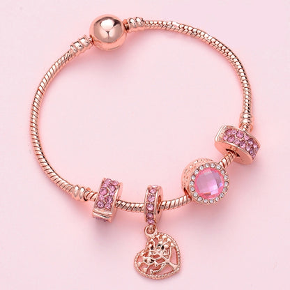 สร้อยข้อมือผู้หญิง Rose Gold Beaded, SL124 18cm, SL124 19cm, SL124 20cm, SL125 18cm, SL125 19cm, SL125 20cm, SL126 18cm, SL126 19cm, SL126 20cm, SL128 18cm, SL128 19cm, SL128 20cm, SL129 18cm, SL129 19cm, SL129 20cm, SL130 18cm, SL130 19cm, SL130 20cm ...