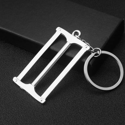 10 ชิ้นเครื่องมือพวงกุญแจโลหะจี้พวงกุญแจรถ, H-540 Activity Wrench, H-389 Hex Wrench, H-391 Glossy Ax, H-388 Thread Ax, H-395 Double Head Wrench, H-405 Double Row Saw, H-402 Hand Saw, H-541 Crooked Nose Pliers, H-399 Pliers, X-396 Vise, H-556 Shovel    ...