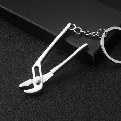 10 ชิ้นเครื่องมือพวงกุญแจโลหะจี้พวงกุญแจรถ, H-540 Activity Wrench, H-389 Hex Wrench, H-391 Glossy Ax, H-388 Thread Ax, H-395 Double Head Wrench, H-405 Double Row Saw, H-402 Hand Saw, H-541 Crooked Nose Pliers, H-399 Pliers, X-396 Vise, H-556 Shovel    ...
