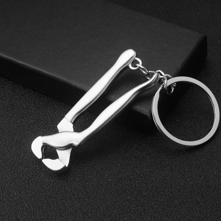 10 ชิ้นเครื่องมือพวงกุญแจโลหะจี้พวงกุญแจรถ, H-540 Activity Wrench, H-389 Hex Wrench, H-391 Glossy Ax, H-388 Thread Ax, H-395 Double Head Wrench, H-405 Double Row Saw, H-402 Hand Saw, H-541 Crooked Nose Pliers, H-399 Pliers, X-396 Vise, H-556 Shovel    ...