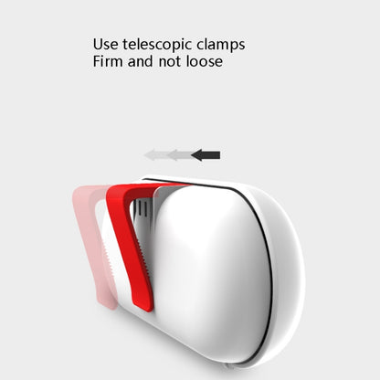 กล่องใส่แว่นตารถยนต์มัลติฟังก์ชั่นรถยนต์ด้านใน Visor Storage Card, Back Single Snap Black, Back Single Snap White