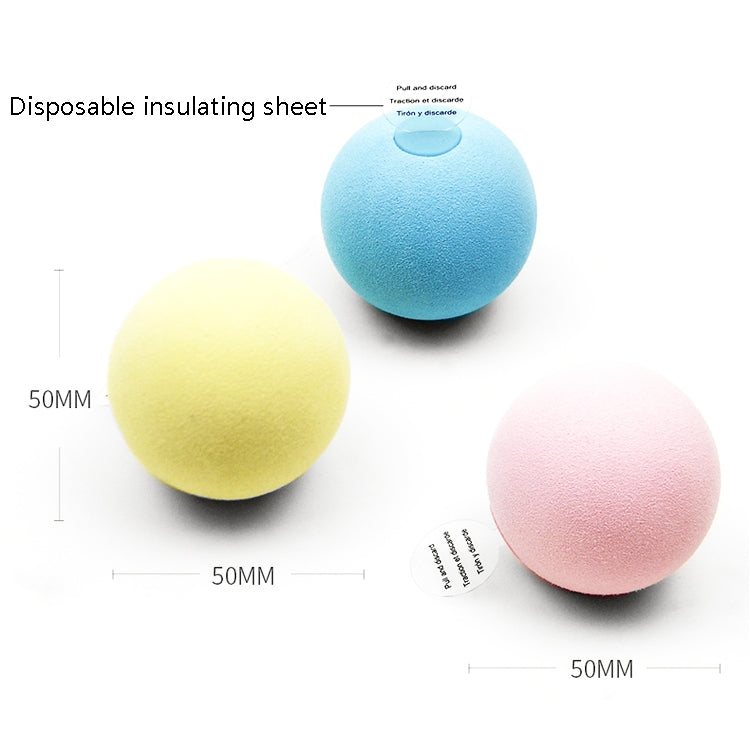 ลูกบอลของเล่นแมวตลก 3 ชิ้นจำลองลูกบอลเสียงสัตว์, EVA Material