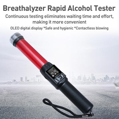 เครื่องทดสอบแอลกอฮอล์ Cheetah No. 1 Blowing Baton เครื่องทดสอบแอลกอฮอล์พร้อมฟังก์ชั่นไฟฉาย， ปลั๊ก CN, With Flashlight Function, CN Plug, With Flashlight Function, EU Plug