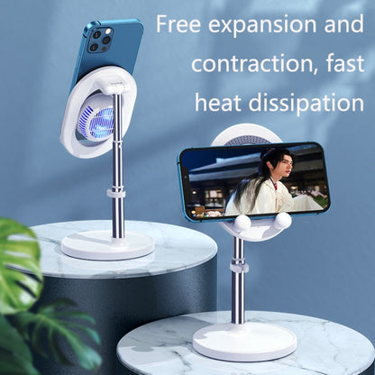 OATSBASF Live Telescopic Desktop Radiator ที่วางโทรศัพท์ระบายความร้อนแบบพกพาขนาดกะทัดรัด, มาตรฐาน:, Bracket Pink