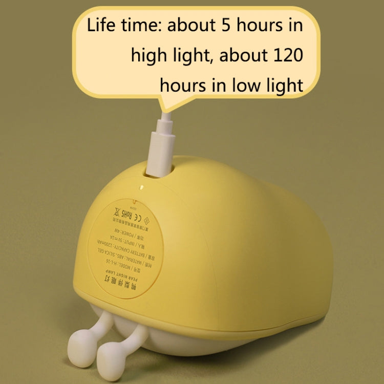 Pear Shape Night Light ซิลิโคนห้องนอนนุ่มแสงอุ่น LED Night Light, Pear Shape