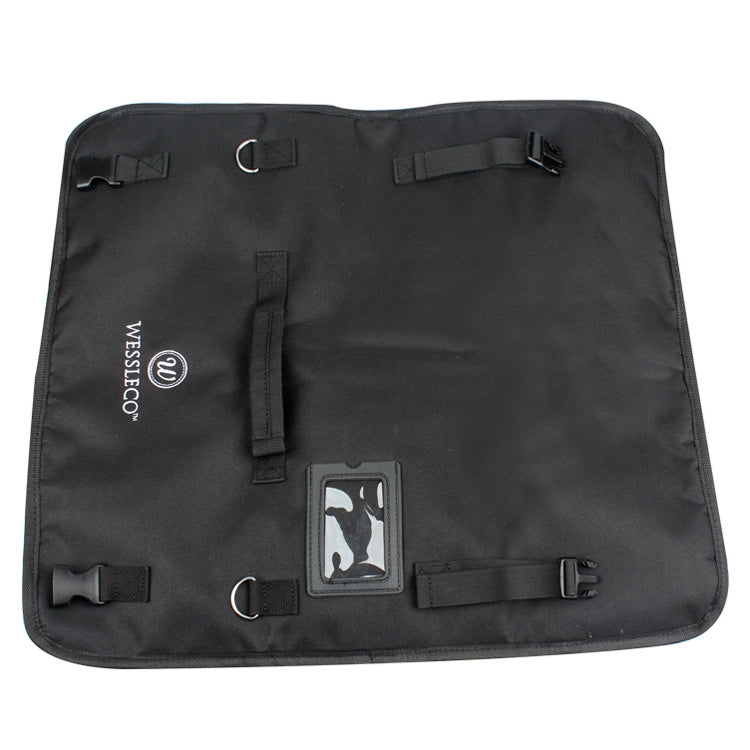 WESSLECO กระเป๋าเก็บมีดเชฟ กระเป๋าม้วนมีด, WESSLECO Black