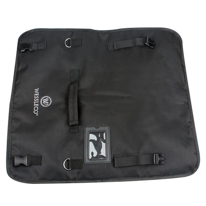 WESSLECO กระเป๋าเก็บมีดเชฟ กระเป๋าม้วนมีด, WESSLECO Black