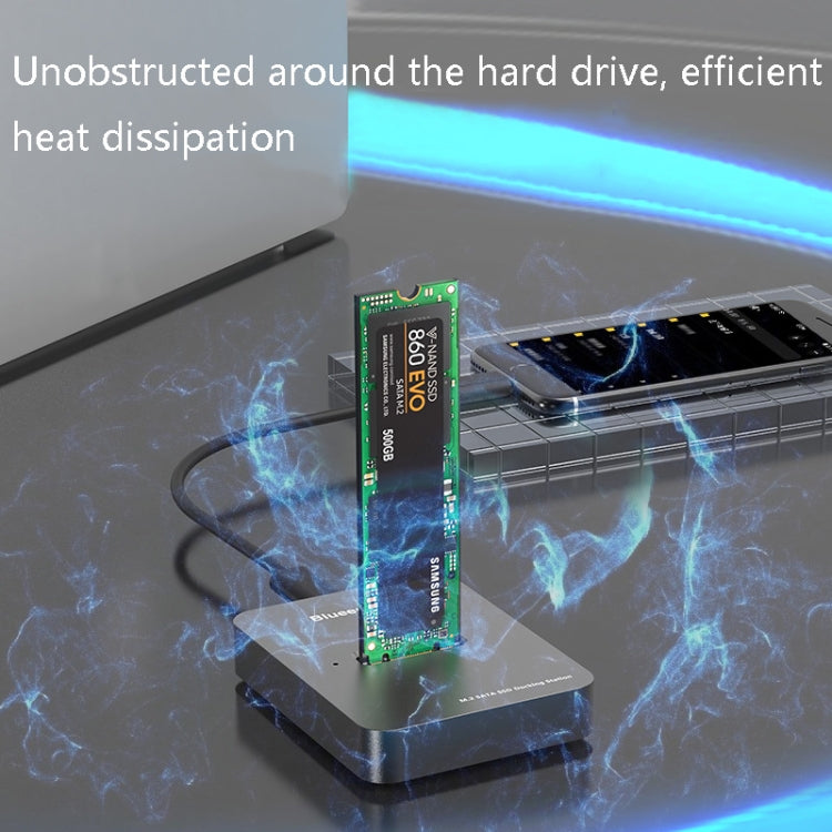 M.2 NGFF / NVME Solid State Drive ด้านล่าง USB3.1 Notebook External SSD Mobile Hard Disk Socket, Style:, SD01 (M.2 SATA Protocol), SD02 (M.2 NVME Protocol)