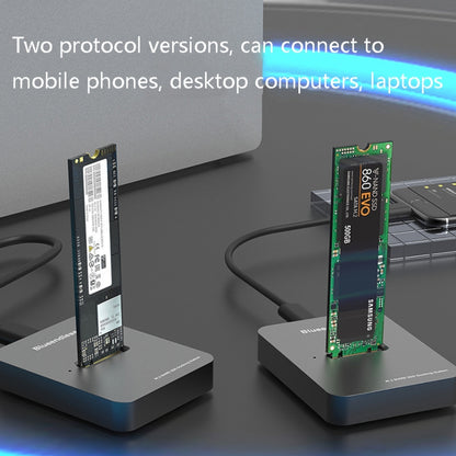 M.2 NGFF / NVME Solid State Drive ด้านล่าง USB3.1 Notebook External SSD Mobile Hard Disk Socket, Style:, SD01 (M.2 SATA Protocol), SD02 (M.2 NVME Protocol)