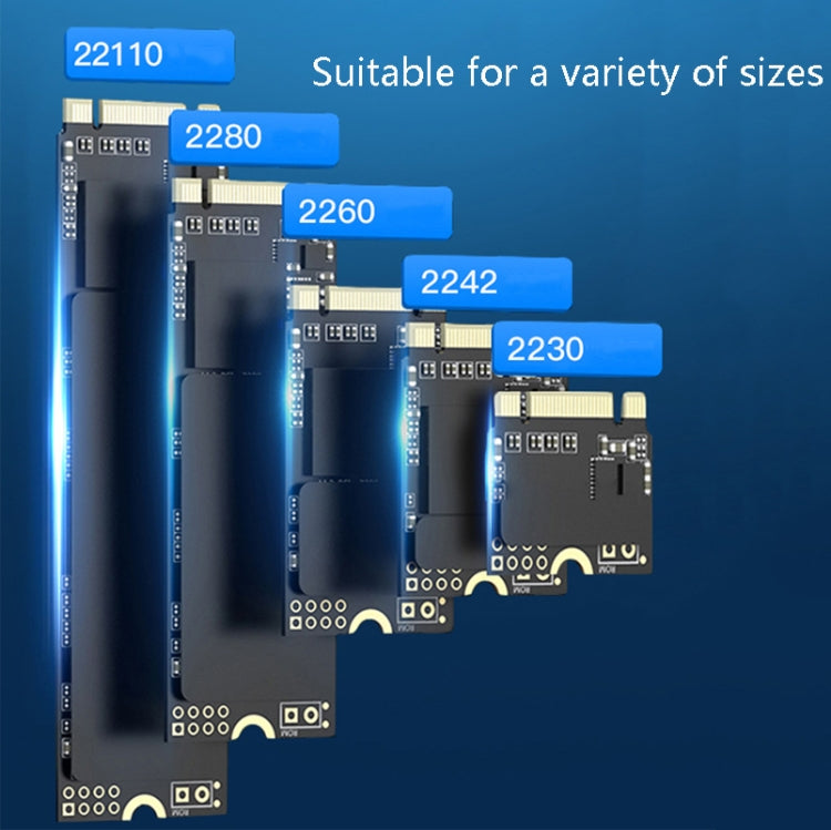 M.2 NGFF / NVME Solid State Drive ด้านล่าง USB3.1 Notebook External SSD Mobile Hard Disk Socket, Style:, SD01 (M.2 SATA Protocol), SD02 (M.2 NVME Protocol)
