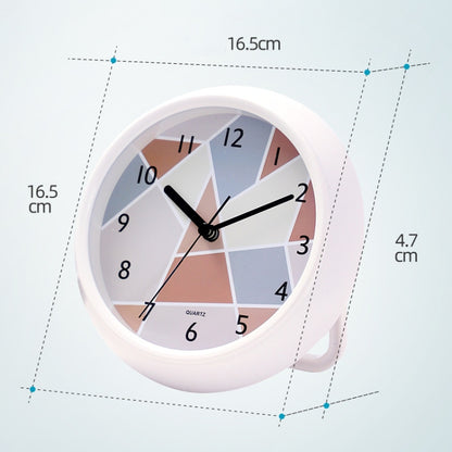 รอบครัวนาฬิกาแขวนผนังกันน้ำและเครื่องประดับนาฬิกาตั้งโต๊ะห้องน้ำ, Round Waterproof Wall Clock