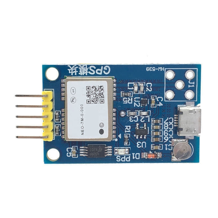 HW-539 โมดูล GPS NE0-7M โมดูลระบุตำแหน่งดาวเทียม 51 SCM MCU สำหรับ Arduino