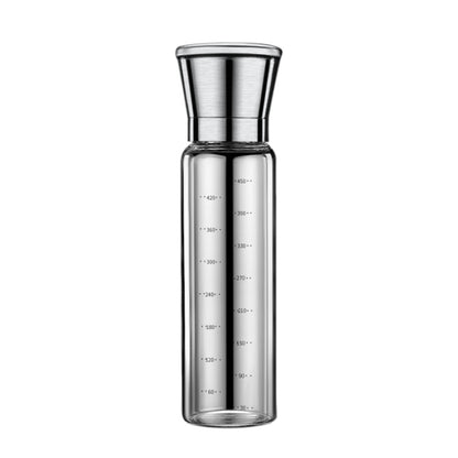 304 สแตนเลสเกลือทะเลเครื่องบดพริกไทยบ้านพริกไทยกาแฟด้วยตนเองขวดบด, 450ml