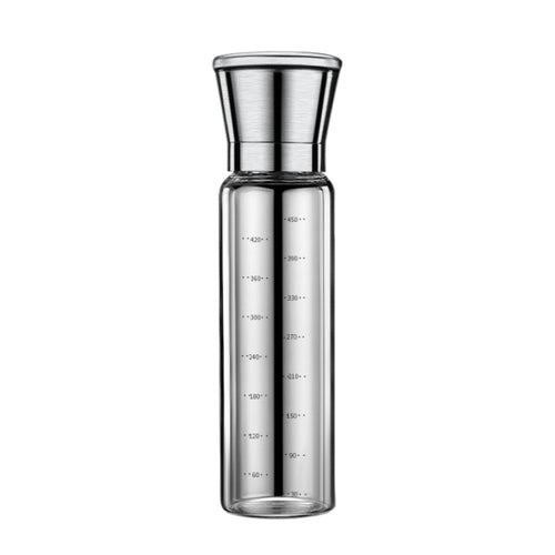 304 สแตนเลสเกลือทะเลเครื่องบดพริกไทยบ้านพริกไทยกาแฟด้วยตนเองขวดบด, 450ml