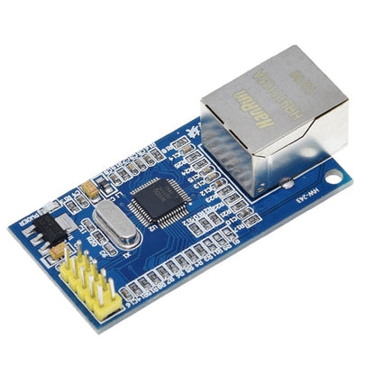 HW-243 W5500 Ethernet โมดูลเครือข่ายฮาร์ดแวร์ TCP / IP 51 / STM32 Single-Chip Program