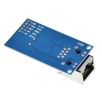 HW-243 W5500 Ethernet โมดูลเครือข่ายฮาร์ดแวร์ TCP / IP 51 / STM32 Single-Chip Program