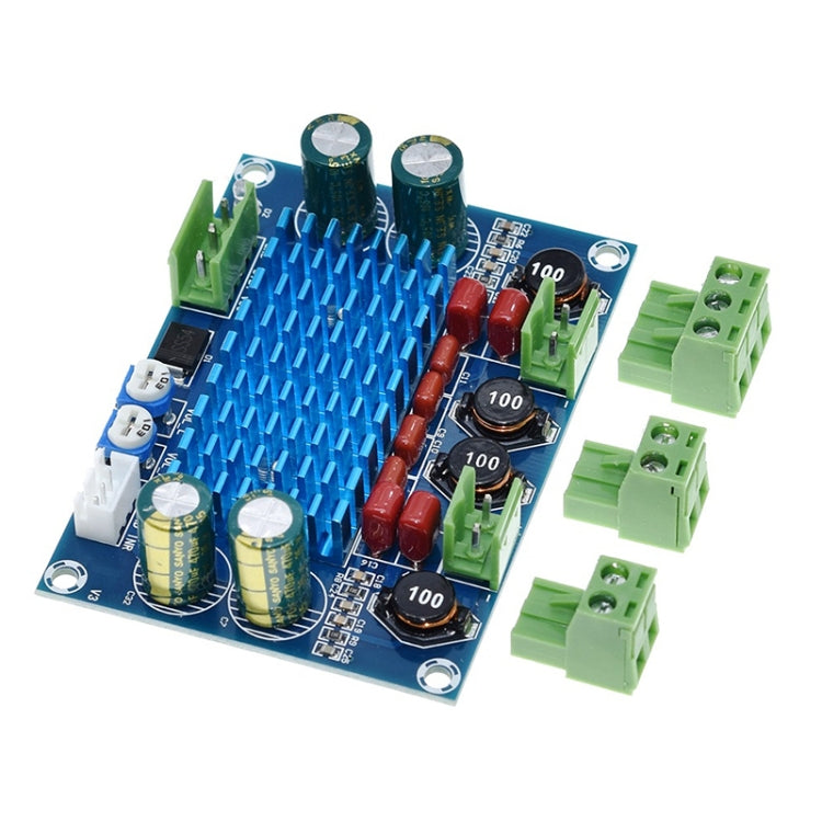 HW-447 High Power เครื่องขยายเสียงดิจิตอล TPA3116D2 แชสซี Dedicated Plug-in 5-28V เอาต์พุต 120W