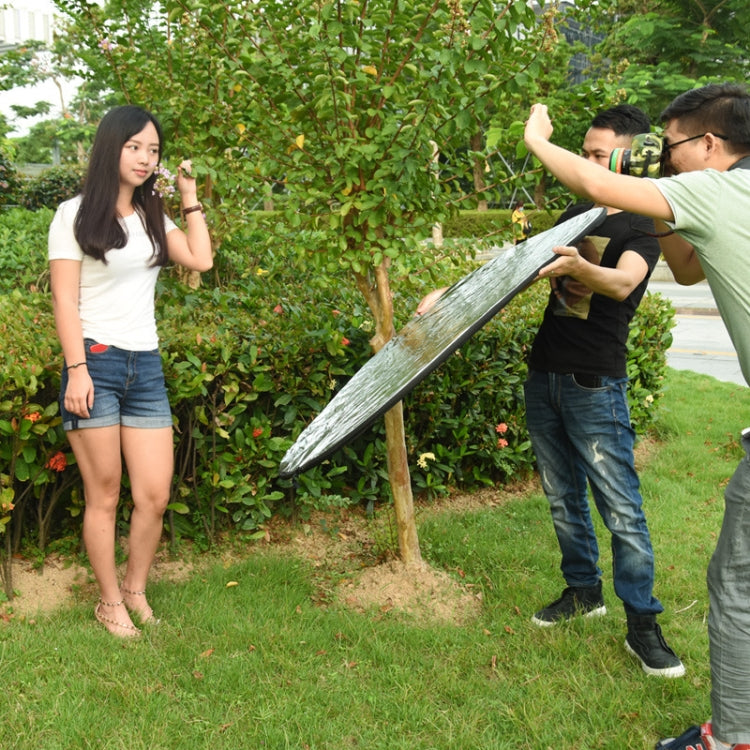 90x120 ซม.5-in-1 เงิน/นุ่ม/ทอง/สีขาว/สีดำพับ Photo Studio แผ่นสะท้อนแสง, 5 in 1 90 x 120cm