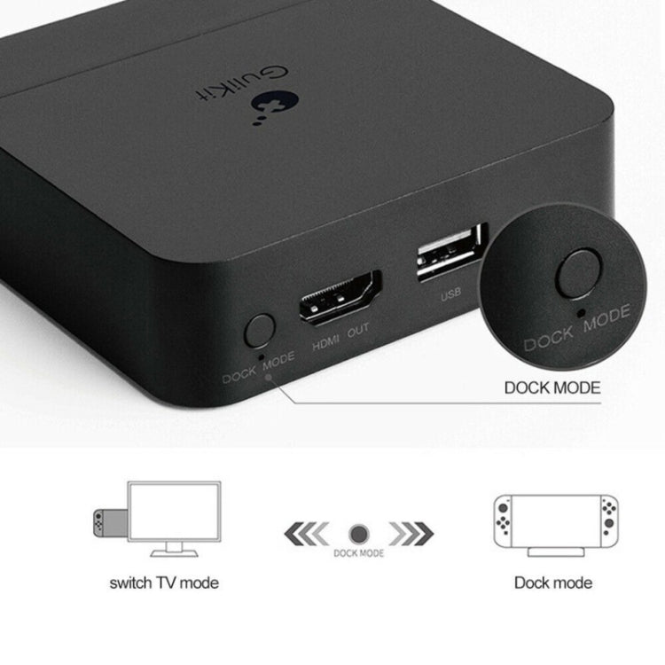 Gulikit โทรศัพท์มือถือแบบพกพา Docking ขาตั้งวิดีโอสำหรับ Nintendo Switch, Docking Video Stand