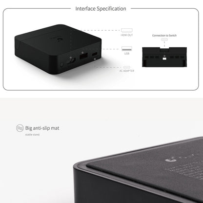Gulikit โทรศัพท์มือถือแบบพกพา Docking ขาตั้งวิดีโอสำหรับ Nintendo Switch, Docking Video Stand